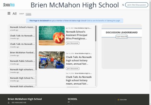 Brien McMahon High School