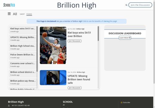 Brillion High