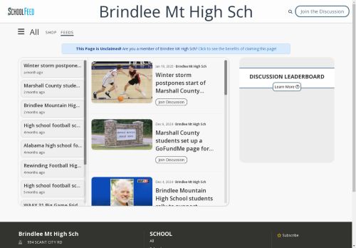 Brindlee Mt High Sch