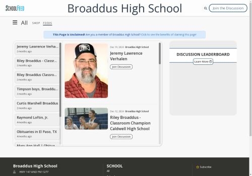 Broaddus High School