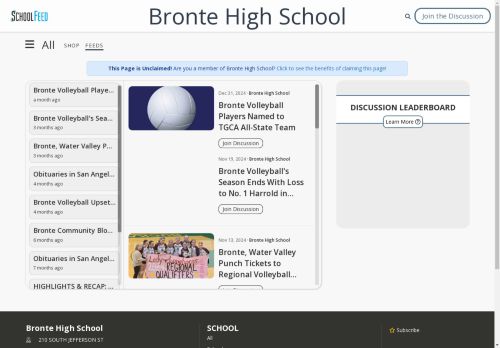 Bronte High School