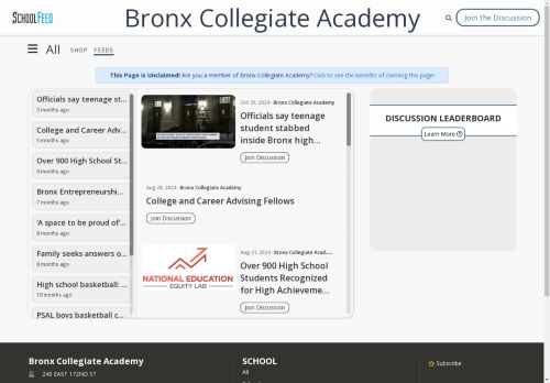 Bronx Collegiate Academy
