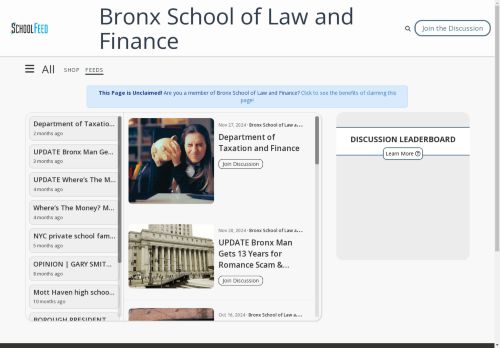 Bronx School of Law and Finance