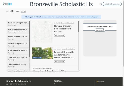 Bronzeville Scholastic Hs