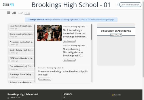 Brookings High School - 01