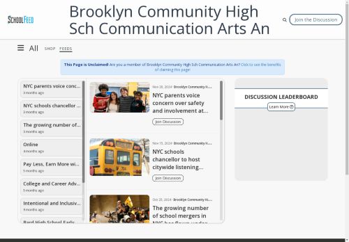 Brooklyn Community High Sch Communication Arts An