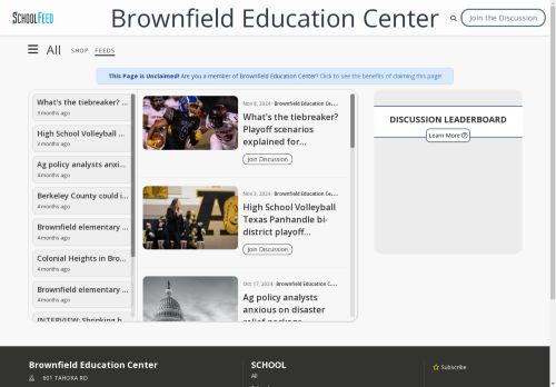Brownfield Education Center