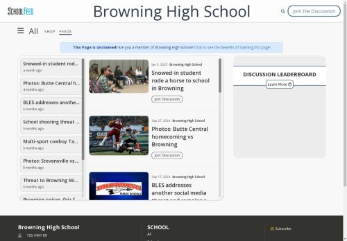 Browning High School