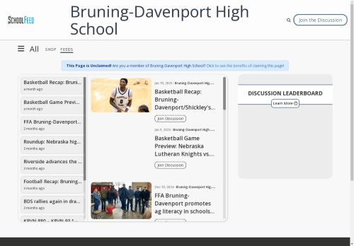 Bruning-Davenport High School