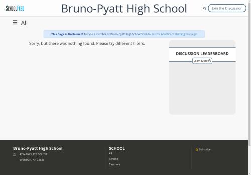 Bruno-Pyatt High School