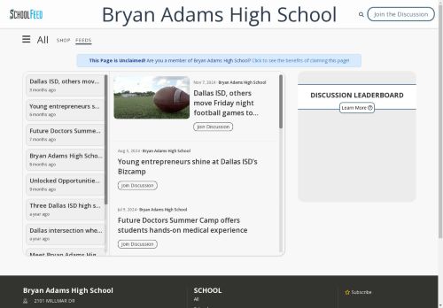 Bryan Adams High School