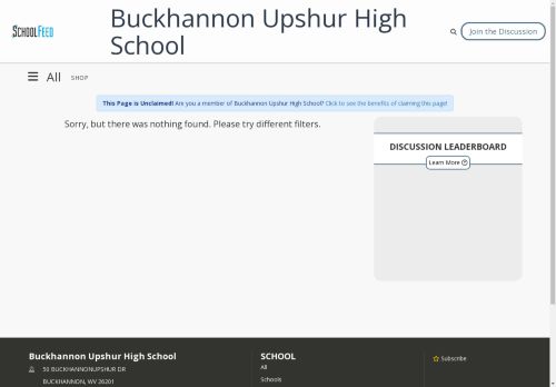 Buckhannon Upshur High School