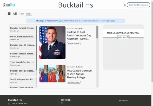 Bucktail Hs