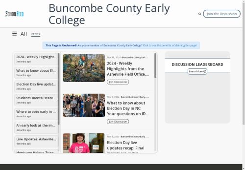 Buncombe County Early College
