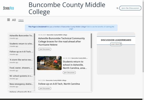 Buncombe County Middle College