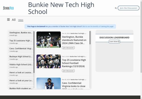 Bunkie New Tech High School