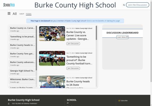 Burke County High School