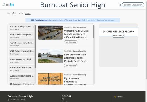 Burncoat Senior High