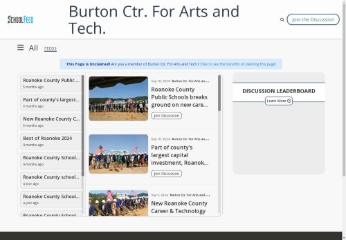 Burton Ctr. For Arts and Tech.