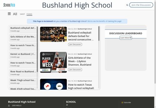 Bushland High School