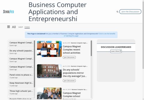 Business Computer Applications and Entrepreneurshi