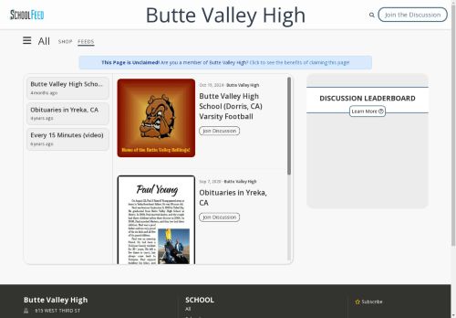 Butte Valley High