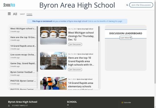 Byron Area High School