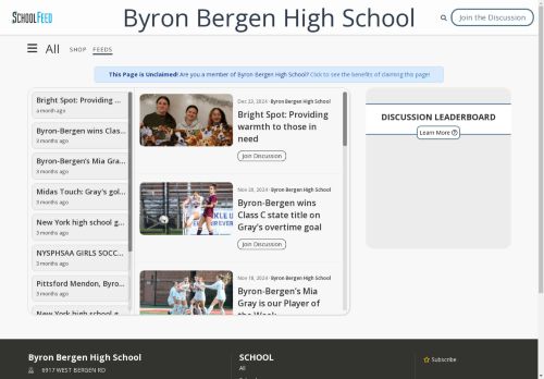 Byron Bergen High School