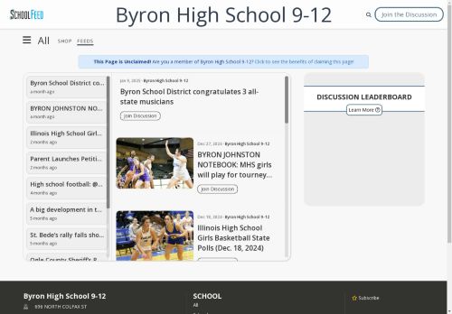 Byron High School 9-12