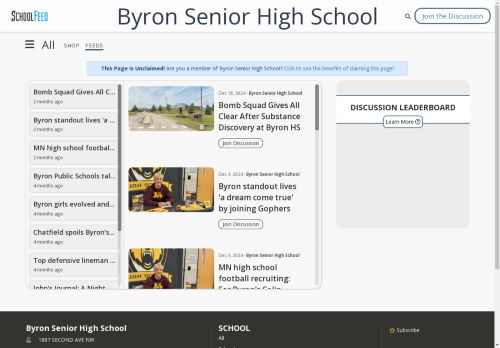 Byron Senior High School