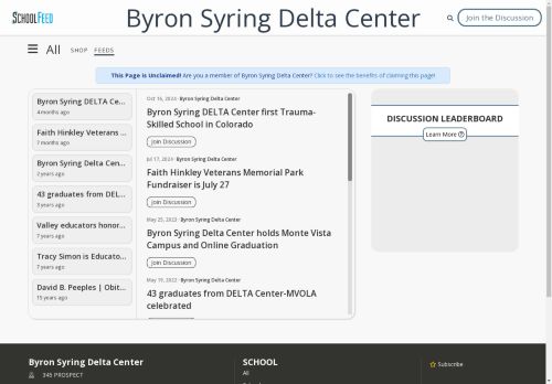 Byron Syring Delta Center