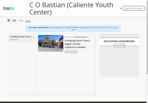 C O Bastian (Caliente Youth Center)