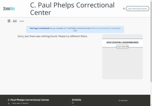 C. Paul Phelps Correctional Center