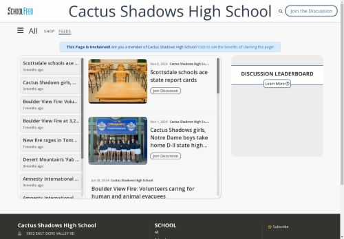 Cactus Shadows High School