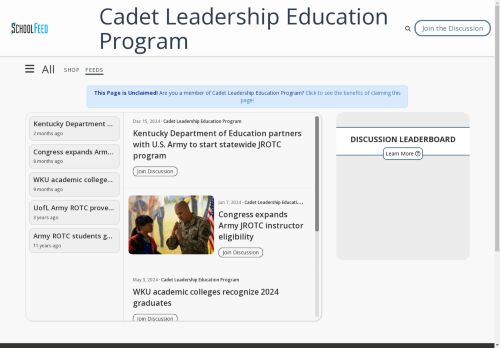 Cadet Leadership Education Program