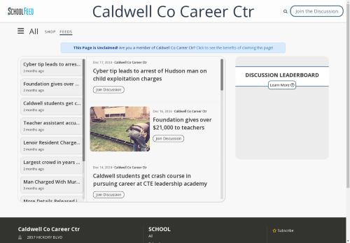 Caldwell Co Career Ctr