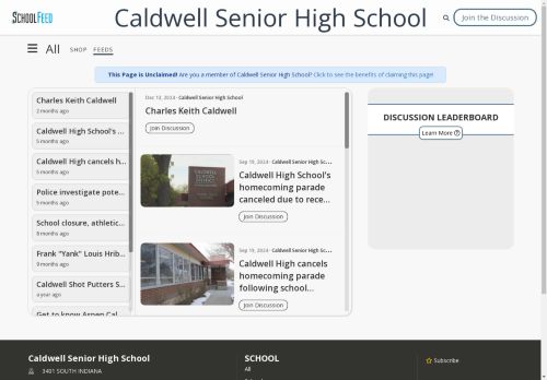 Caldwell Senior High School