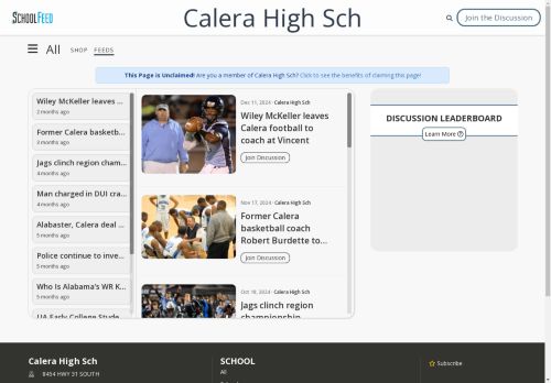 Calera High Sch