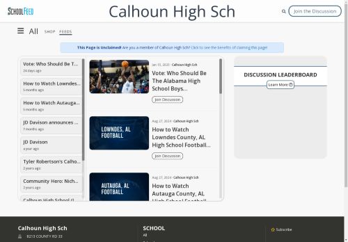 Calhoun High Sch