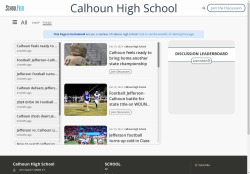 Calhoun High School