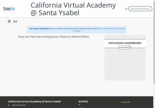California Virtual Academy @ Santa Ysabel