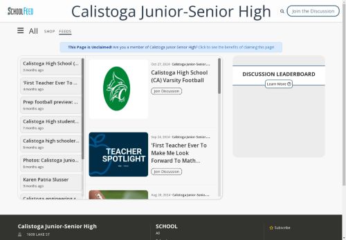 Calistoga Junior-Senior High