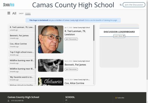 Camas County High School