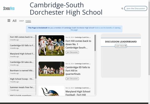 Cambridge-South Dorchester High School