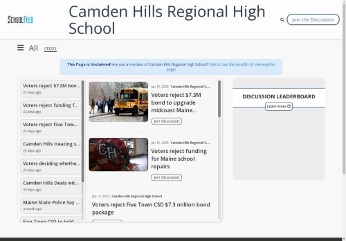 Camden Hills Regional High School