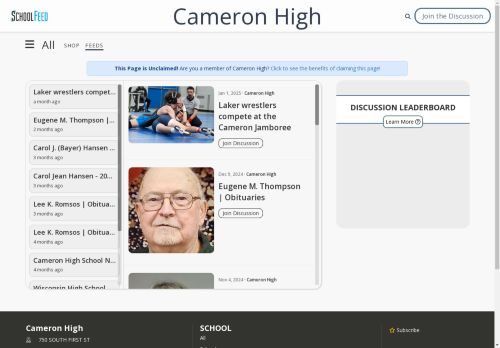 Cameron High