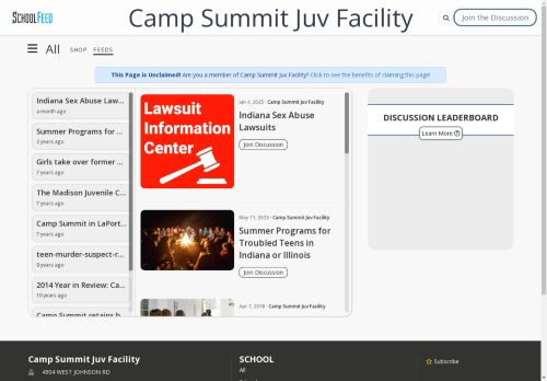 Camp Summit Juv Facility