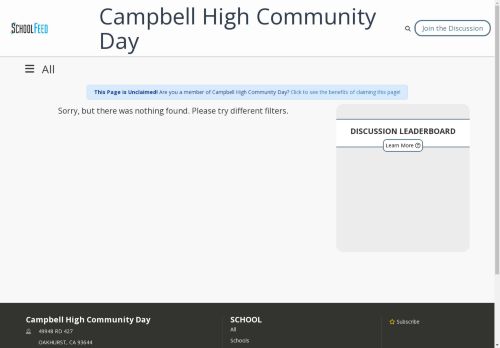 Campbell High Community Day