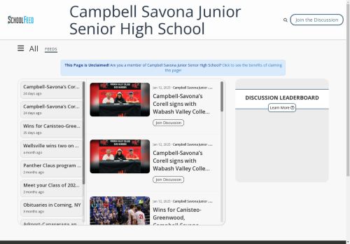 Campbell Savona Junior Senior High School