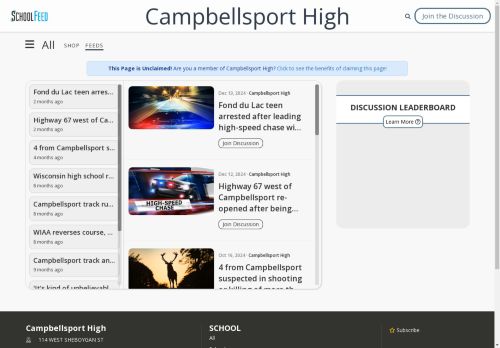 Campbellsport High